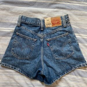 Levi's Blue Denim Women's Shorts